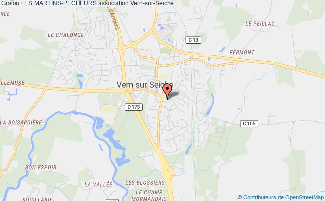 plan association Les Martins-pecheurs Vern-sur-Seiche