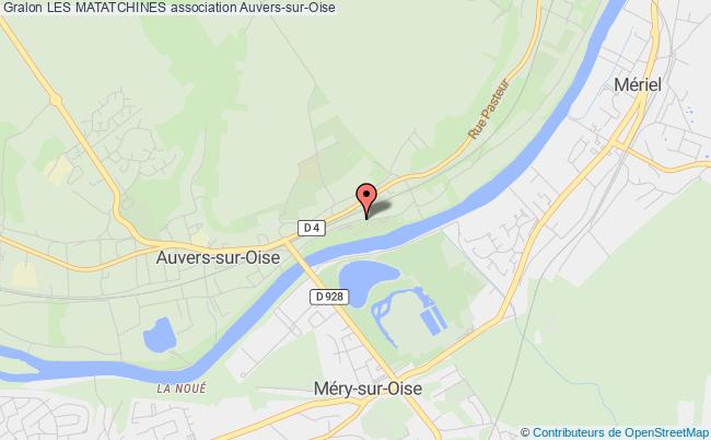 plan association Les Matatchines Auvers-sur-Oise