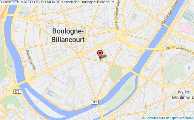 plan association Les Matelots Du Monde Boulogne-Billancourt