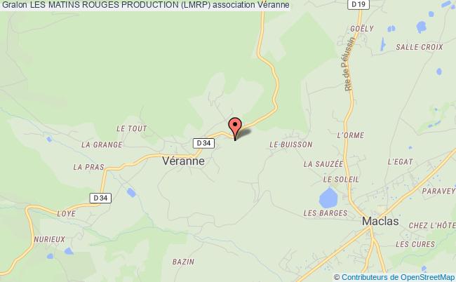 plan association Les Matins Rouges Production (lmrp) Véranne