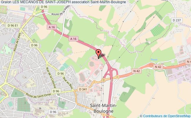 plan association Les Mecanos De Saint-joseph Saint-Martin-Boulogne