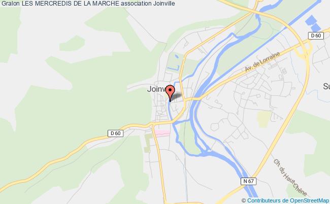 plan association Les Mercredis De La Marche Joinville