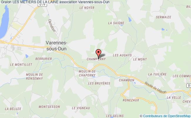 plan association Les Metiers De La Laine Varennes-sous-Dun
