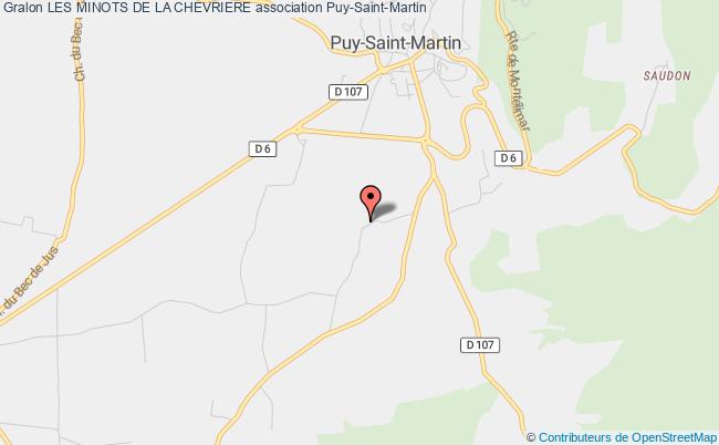 plan association Les Minots De La Chevriere Puy-Saint-Martin