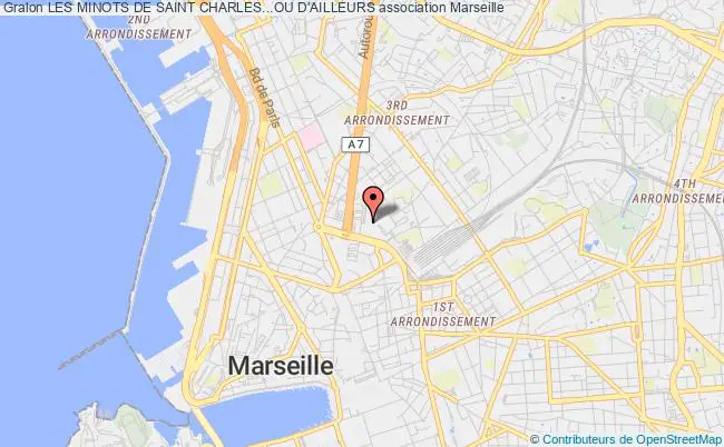 plan association Les Minots De Saint Charles...ou D'ailleurs Marseille 3