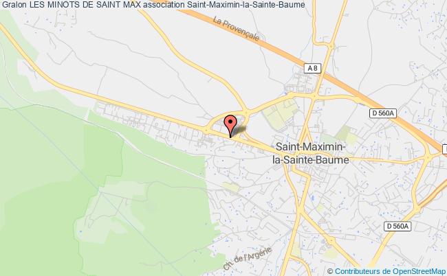plan association Les Minots De Saint Max Saint-Maximin-la-Sainte-Baume