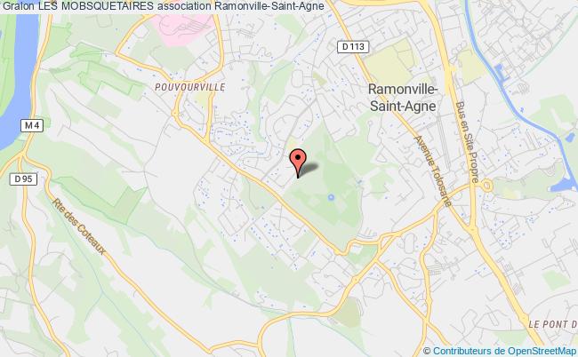 plan association Les Mobsquetaires Ramonville-Saint-Agne