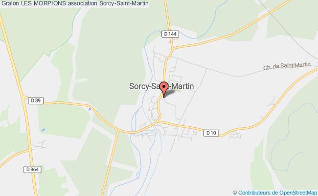 plan association Les Morpions Sorcy-Saint-Martin