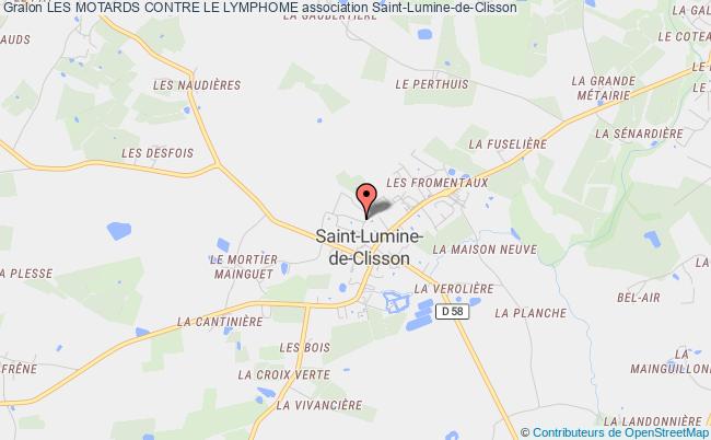 plan association Les Motards Contre Le Lymphome Saint-Lumine-de-Clisson