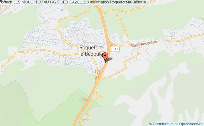 plan association Les Mouettes Au Pays Des Gazelles Roquefort-la-Bédoule