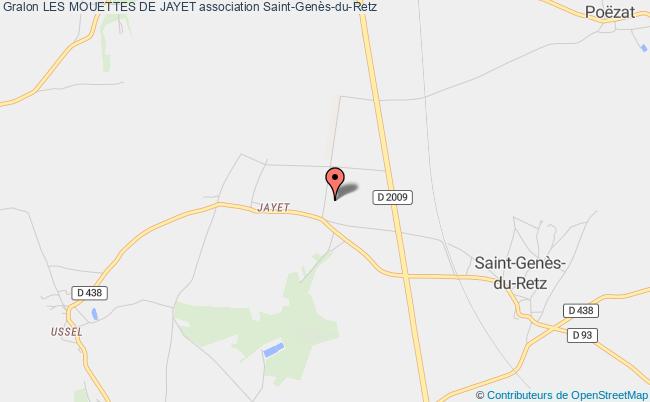 plan association Les Mouettes De Jayet Saint-Genès-du-Retz