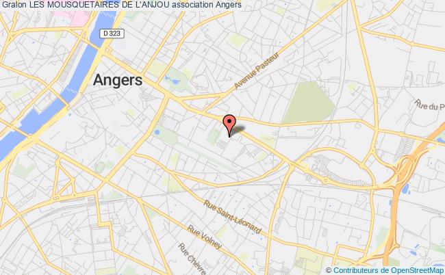 plan association Les Mousquetaires De L'anjou Angers