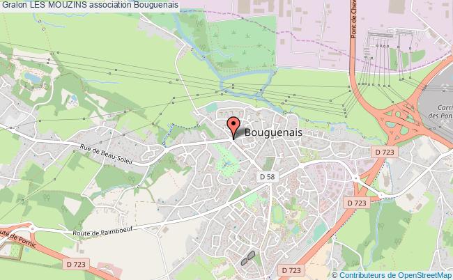 plan association Les Mouzins Bouguenais