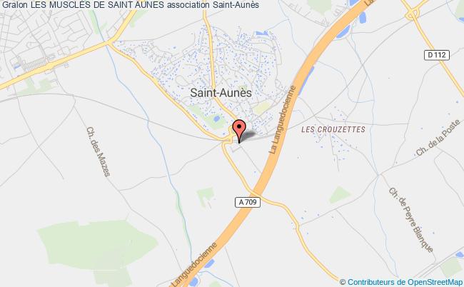 plan association Les MusclÉs De Saint Aunes Saint-Aunès