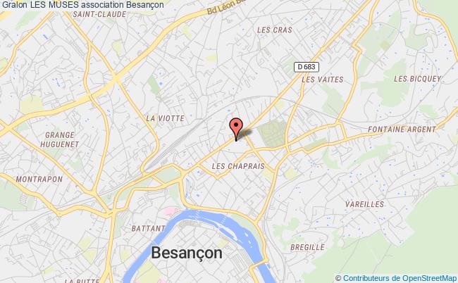plan association Les Muses Besançon