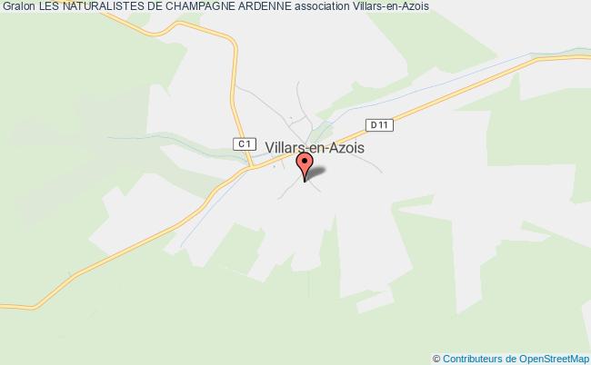 plan association Les Naturalistes De Champagne Ardenne Villars-en-Azois