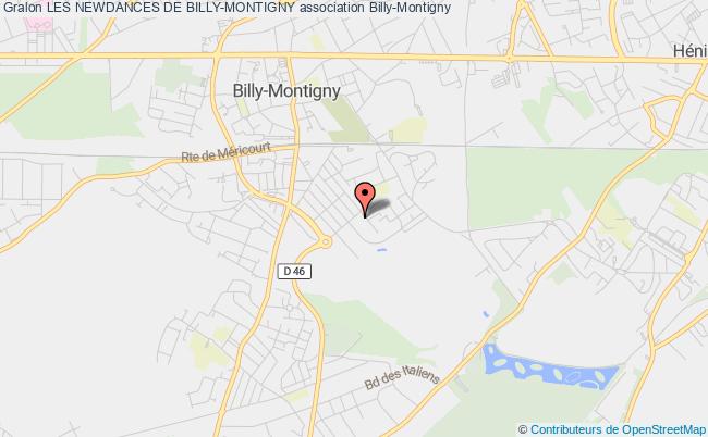 plan association Les Newdances De Billy-montigny Billy-Montigny