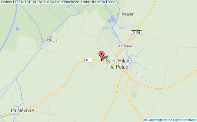 plan association Les Noceux Dau Marais Saint-Hilaire-la-Palud