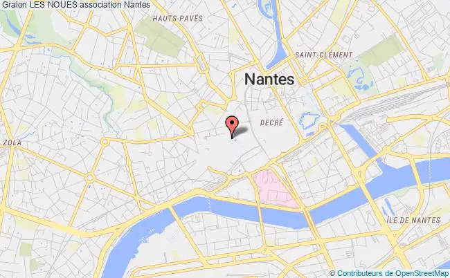 plan association Les Noues Nantes