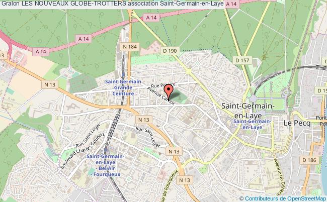 plan association Les Nouveaux Globe-trotters Saint-Germain-en-Laye