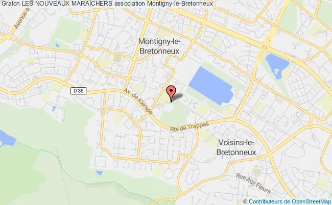 plan association Les Nouveaux MaraÎchers Montigny-le-Bretonneux