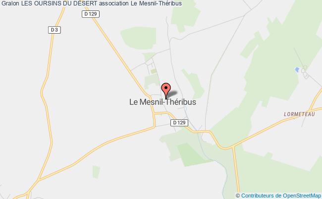 plan association Les Oursins Du DÉsert Mesnil-Théribus