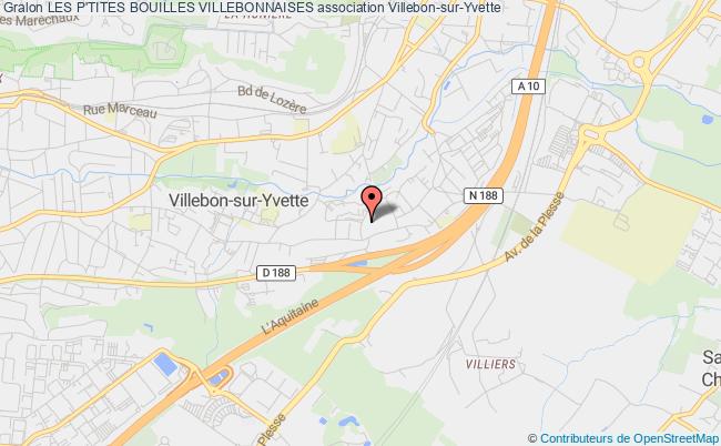 plan association Les P'tites Bouilles Villebonnaises Villebon-sur-Yvette