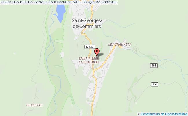 plan association Les P'tites Canailles Saint-Georges-de-Commiers