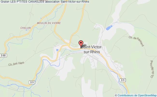 plan association Les P'tites Canailles Saint-Victor-sur-Rhins