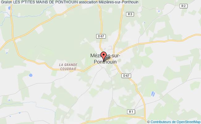 plan association Les P'tites Mains De Ponthouin Mézières-sur-Ponthouin