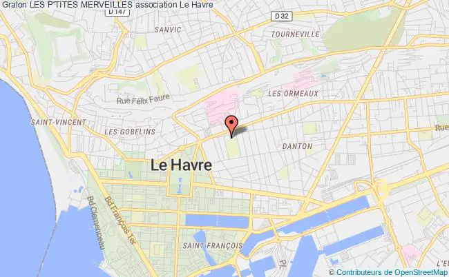 plan association Les P'tites Merveilles Le    Havre
