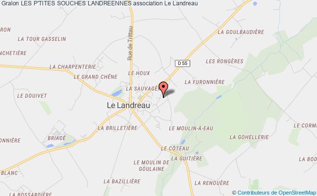plan association Les P'tites Souches Landreennes Landreau