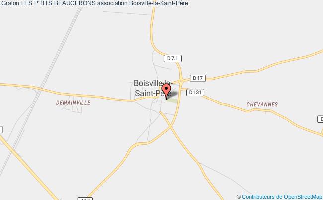 plan association Les P'tits Beaucerons Boisville-la-Saint-Père