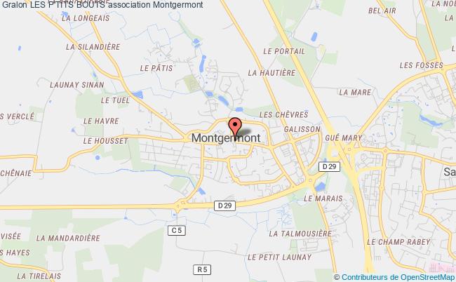 plan association Les P'tits Bouts Montgermont