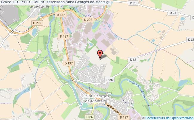 plan association Les P'tits CÂlins Saint-Georges-de-Montaigu