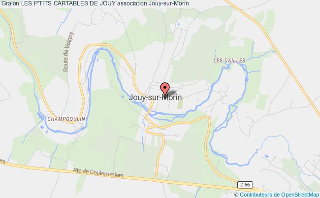 plan association Les P'tits Cartables De Jouy Jouy-sur-Morin