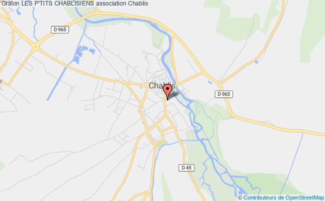 plan association Les P'tits Chablisiens 