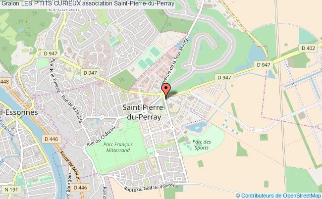 plan association Les P'tits Curieux Saint-Pierre-du-Perray