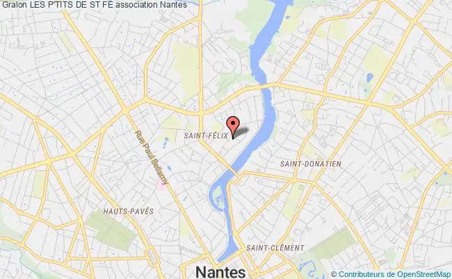 plan association Les P'tits De St FÉ Nantes