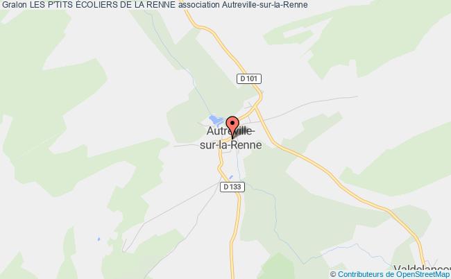 plan association Les P'tits Écoliers De La Renne Autreville-sur-la-Renne