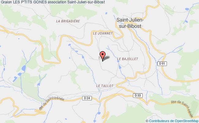 plan association Les P'tits Gones Saint-Julien-sur-Bibost
