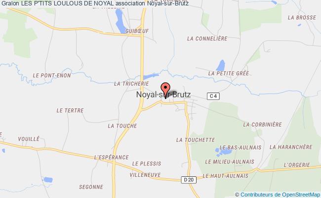 plan association Les P'tits Loulous De Noyal Noyal-sur-Brutz