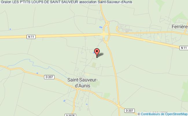 plan association Les P'tits Loups De Saint Sauveur Saint-Sauveur-d'Aunis