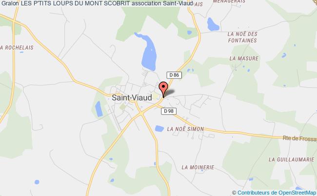 plan association Les P'tits Loups Du Mont Scobrit Saint-Viaud