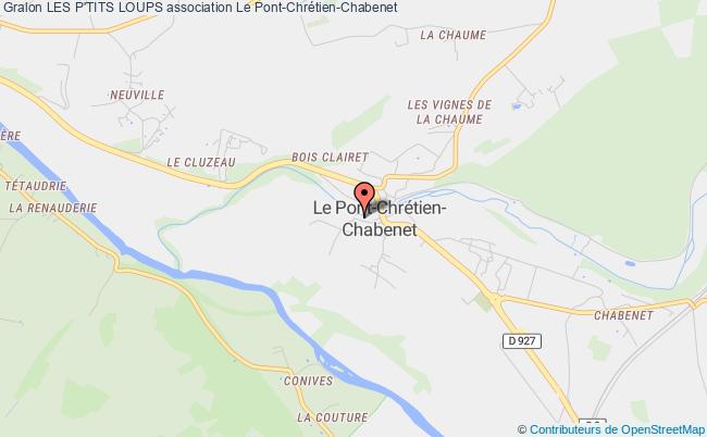 plan association Les P'tits Loups Le    Pont-Chrétien-Chabenet