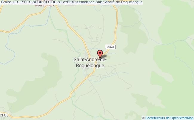 plan association Les P'tits Sportifs De St Andre Saint-André-de-Roquelongue