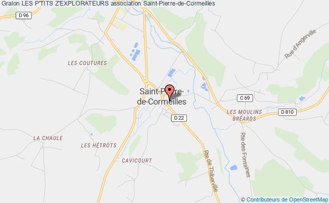 plan association Les P'tits Z'explorateurs Saint-Pierre-de-Cormeilles