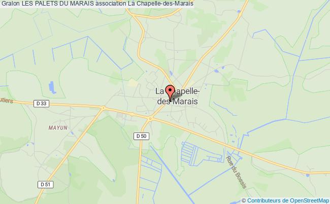 plan association Les Palets Du Marais Chapelle-des-Marais