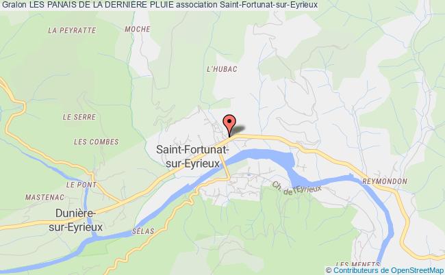 plan association Les Panais De La Derniere Pluie Saint-Fortunat-sur-Eyrieux