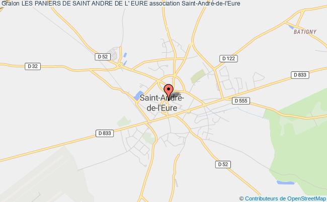 plan association Les Paniers De Saint Andre De L' Eure Saint-André-de-l'Eure